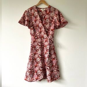 Monteau Retro Floral Dress